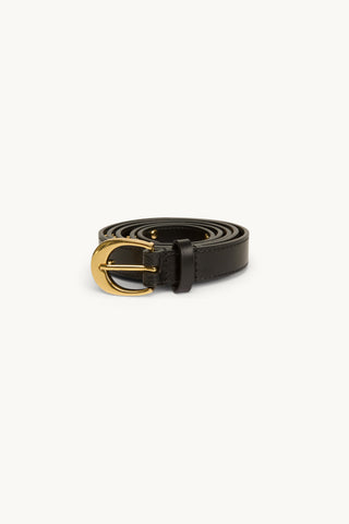 The Harper Studded Belt Warm Gold