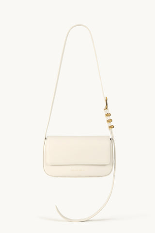 The Delilah Baguette in Cream/Gold Front