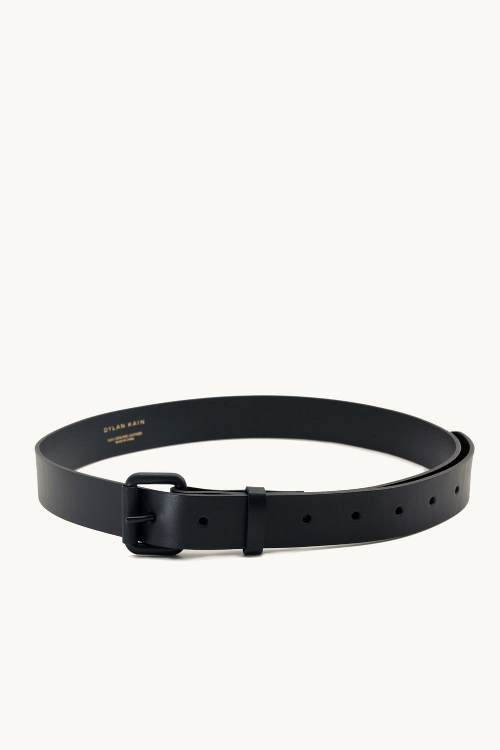 The Ace Leather Belt in Black – Dylan Kain