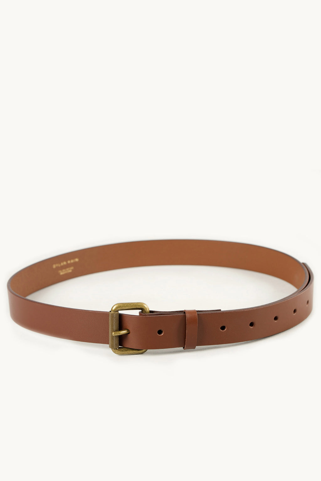 The Ace Leather Belt in Chocolate – Dylan Kain