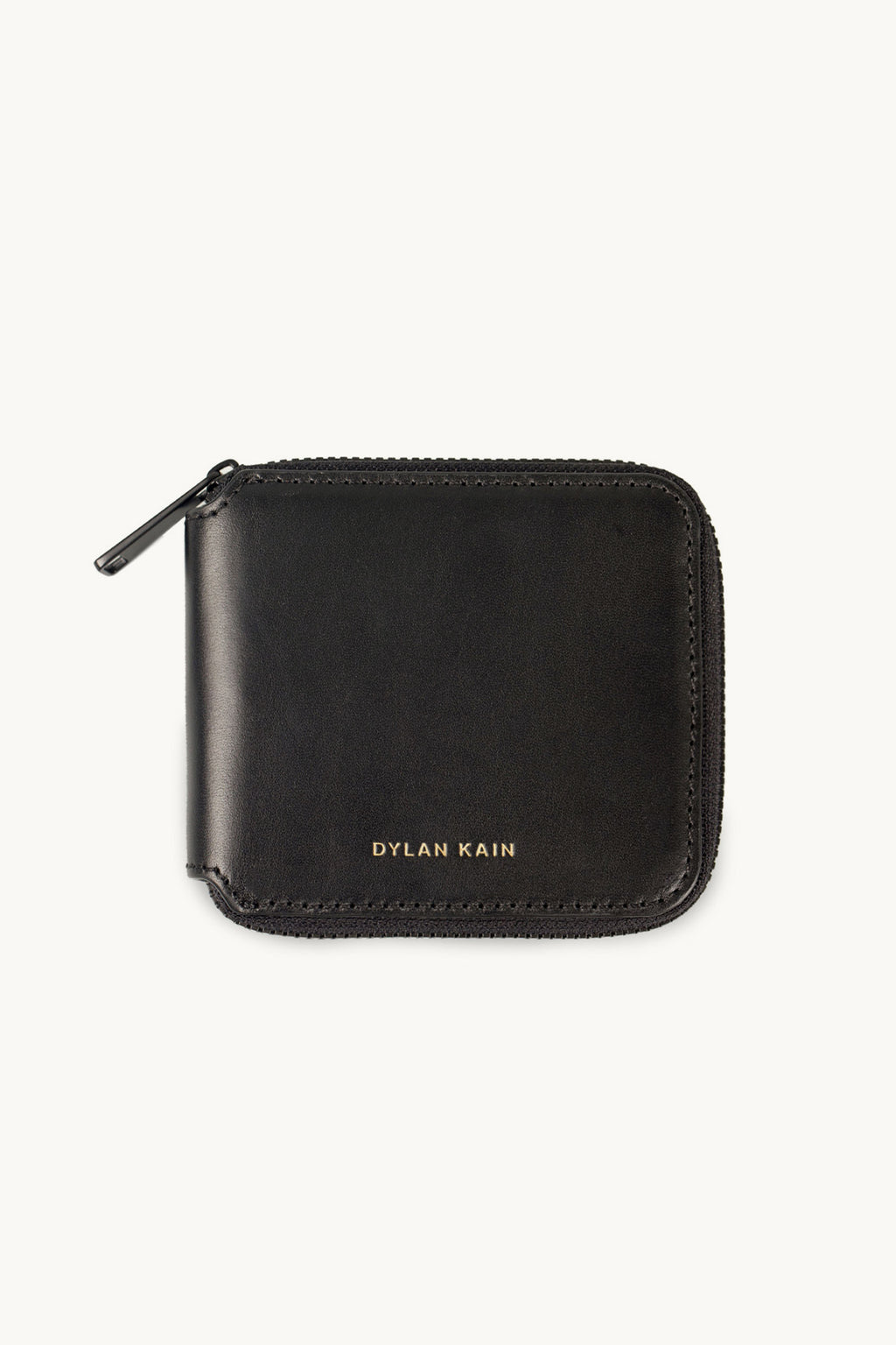 The Val Black Leather Zip Wallet – Dylan Kain